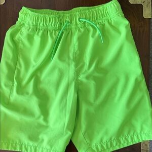 GAP kids Vibrant Lime Athletic/Swim Shorts